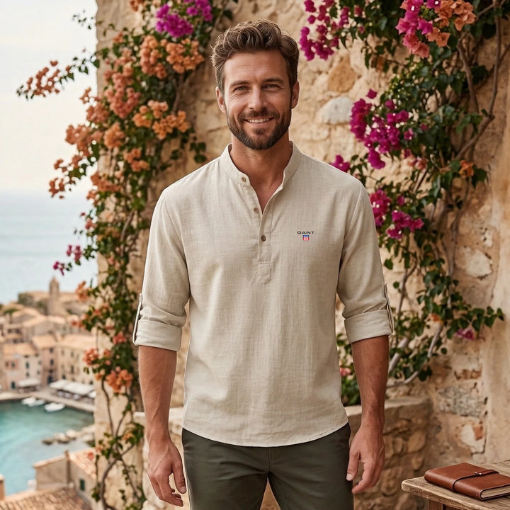 Felix | Casual Henley-tröja