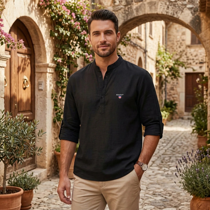 Felix | Casual Henley-tröja