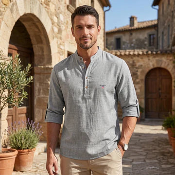 Felix | Casual Henley-tröja