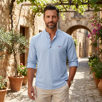 Felix | Casual Henley-tröja